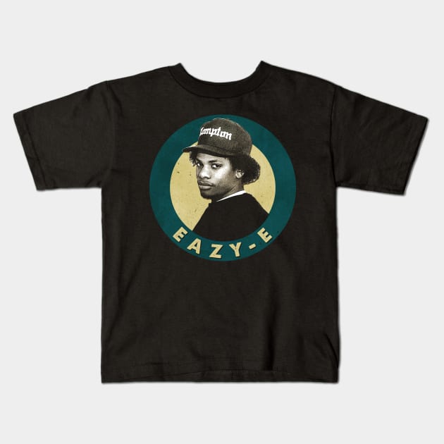 Compton's Finest Eazy E's Journey Through The Lens Kids T-Shirt by Super Face